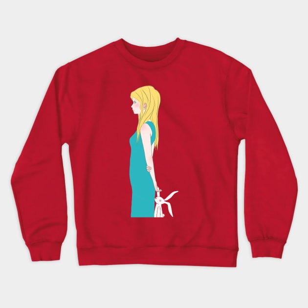 Ulala Crewneck Sweatshirt by saitmy